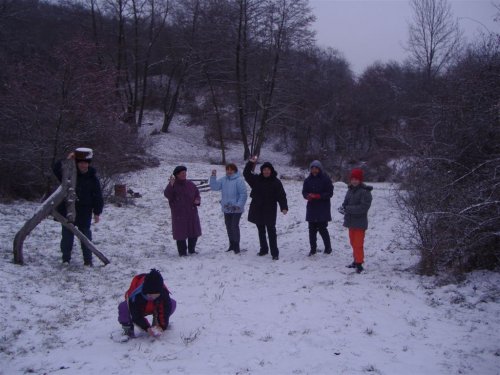 Silvestrovský výšlap do Míkovic a ke studánce - 31.12.2007